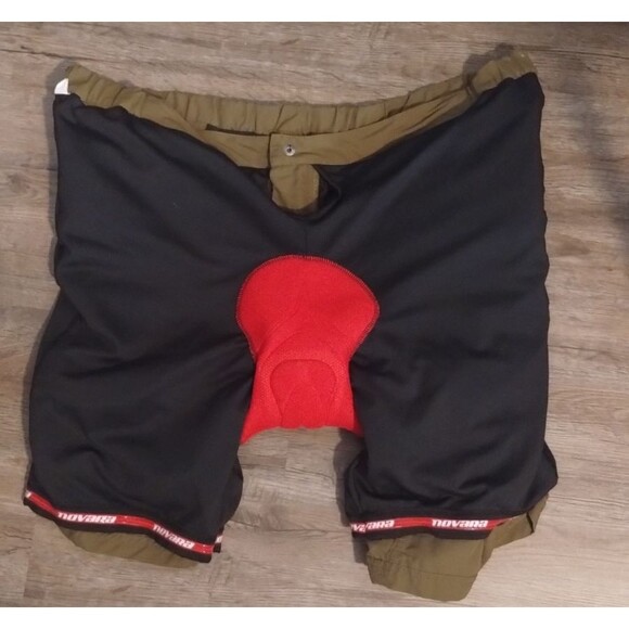 Novara MTB Compression Padded Mountain Bike Shorts (Men's XXL) Green - 42/10 - Picture 7 of 8